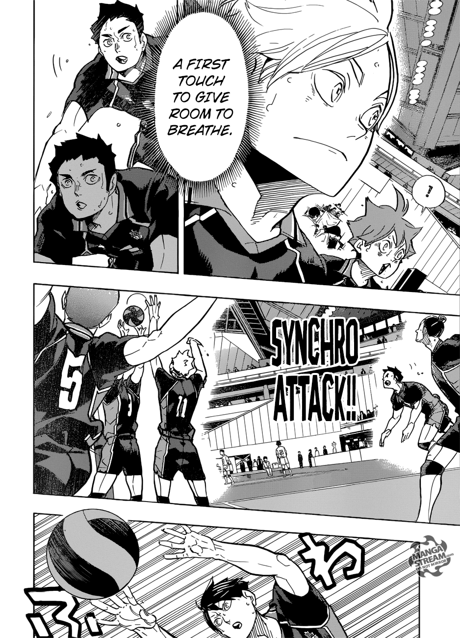 Haikyuu!!, Chapter 307 image 09